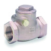 Milwaukee Valve 1-1-2" Threaded Low Lead Bronze Spring Check Valve UP548T 1 1-2