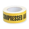 Harris Industries Pipe Marker,Compressed Air,Yel, 2X90FT COMPRES 2X90FT COMPRES