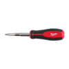 Milwaukee Tool Multi-Bit Screwdriver,8 in L 48-22-2914