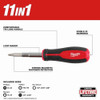 Milwaukee Tool Multi-Bit Screwdriver,8 in L 48-22-2914