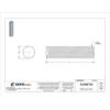 Weld Stud, 1-2"-13, 2 in, CFL, Steel, Plain Finish, 100 PK  101-010-188-G100