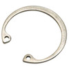 Internal Retaining Ring, Stainless Steel, Plain Finish, 2 7/16 in Bore Dia.