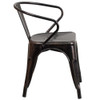 Contemporary Chair, 21-1-2 in W 19" L 27-3-4" H, Integrated  CH-31270-BQ-GG