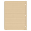 Rite in the Rain Loose Leaf Paper, All Weather,Brown,PK100 982T-MX