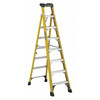 Louisville 8 ft Fiberglass Stepladder, 375 lb Capacity FXS1408HD