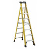 Louisville 8 ft Fiberglass Stepladder, 375 lb Capacity FXS1408HD