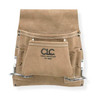 Clc Work Gear Tool Pouch, Tool Pouch, Tan, Leather, 8 Pockets I823X