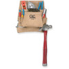 Clc Work Gear Tool Pouch, Tool Pouch, Tan, Leather, 8 Pockets I823X