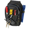 Clc Work Gear Tool Pouch, Black, Polyester, 9 Pockets 1504