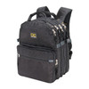 Clc Work Gear Tool Backpack, Black, Polyester, 75 Pockets 1132