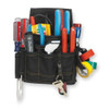 Clc Work Gear Tool Pouch, Tool Pouch, Black, Polyester, 9 Pockets 1503
