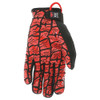 PD1902 Mechanics Gloves, Synthetic Leather Palm, Spandex Back, M, Black  PD1902M