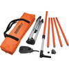 Johnson Level 11 Ft. Adjustable Laser Pole with Tripod 40-6302 349053