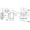 DC Gearmotor, 280 in-lb Max. Torque, 42 RPM Nameplate RPM, 90V DC Voltage  2H579