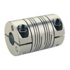 Ruland Coupling,6 Beam Clamp,Bore 1/2 x 3/8 In FCR24-8-6-A