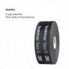 3m ElectricalTape,Black,33-3-8ydL,4inW,PK4 51-PRINTED-4X100FT