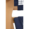 3-Piece Navy Acacia Wood Chat Set 894774 894774