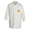 Disposable Lab Coat, L, Tyvek(R) 400, Snaps, Open Cuff, Serged Seam, 30 PK  TY212SWHLG0030NF
