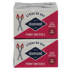 Diamond 2-3-8 In. 32-Count Strike on Box Pocket Matches (10-Pack) Pack of 24 533-377-864 631914