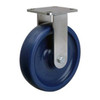Hamilton Plte Caster,Rgd,Poly,8 in.,1500 lb.,Blu R-WHS-8UYSB