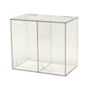 Condor All Purpose Dispenser, PETG, clear, 20 x 18 x 12" 3UZG5