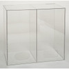 Condor All Purpose Dispenser, PETG, clear, 20 x 18 x 12" 3UZG5