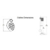 Dayton Upright Sump Pump, 1-2 HP 5URJ7