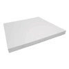 Foam Sheet, Crosslink, 12 in W, 12 in L, 1 in Thick, White