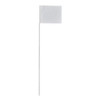 Presco Marking Flag, PVC, Solid, 2.5" L., 100 PK 2336W-200