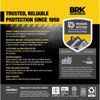 BRK SMI100-AC Interconnect Hardwire Ionization Smoke Alarm with Battery Backup 1046836 548083