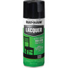 Rust-Oleum 11 Oz. Black Gloss Lacquer Spray Paint 1905830 779747