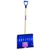 Snow Shovel, 18 in W x Steel Blade, 37 in L Wood Handle  1640700