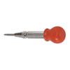Emi Adjustable Window Punch, Stainless Steel, 5 1/2 in L, 5/8 in W, Red 1078