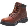 Wolverine Men's 6-Inch Work Boot, 9 M, Steel Toe, 6 in H, Walnut, W04713 W04713