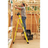 Louisville 6 ft Fiberglass Stepladder, 375 lb Capacity FXS1406HD