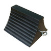 Manufacturer Varies Wheel Chock,Molded Rbr w/Stl Grab,Black 22XW81