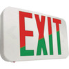 Sure-Lites Red/Green Selectable Lettering Polycarbonate LED Exit Sign APX7RG
