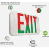 Sure-Lites Red-Green Selectable Lettering Polycarbonate LED Exit Sign APX7RG 547717