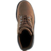 Men's 8-Inch Work Boot, 10 1-2 M, Steel Toe, 8 in H, Brown, W05680