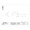 Blind Rivet, Dome Head, 1-4 in Dia., 27-32 in L, Aluminum Body, 100 PK  AD810ABS203
