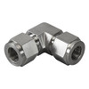 Brennan Industries Elbow, SS, Comp. 1/8 in, Comp. 1/4 in N2500-02-02-SS