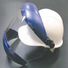 Faceshield Visor, Clear Visor, 6 1/2 in Height, Universal Adapter Suspension