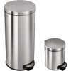 Ninestars 8 Gal. & 1.3 Gal. Stainless Steel Trash Cans (2-Count) CB-SOT-30-1/5-1