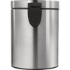 Ninestars 1.3 Gal. Foot Pedal Round Trash Can SOT-5-1 601533