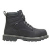 Women's 6-Inch Work Boot, 7 W, Steel Toe, 6 in H, Black, W201153