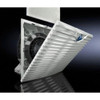 Rittal Axial Fan, Square, 115V AC, 1 Phase, PBT Plastic, 12 13-16 in W. 3244110