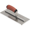Marshalltown LayFlat 11 In. L 1-4 In. Notched Drywall Trowel 29550 340185