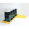 Eagle Mfg Spill Deck, 60 gal Spill Capacity, 4 Drums, 10,000 lb Load Capacity, Polyethylene 1647