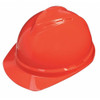 Hard Hat, V-Gard 500, Polyethylene, 6 Point Ratchet, Type 1, Class C, Red  10034031