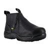 Florsheim Men's Chelsea Boot, 10 M, Steel Toe, 6 in H, Black, FE690 FE690
